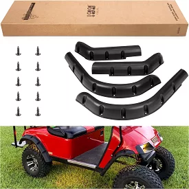 Golf Cart Fender Flares for EZGO TXT RXV/Club Car DS Precedent/Yamaha G29 - 10L0L