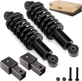 Golf Cart Lift Heavy Duty Rear Shocks Spring with Adapter for Yamaha - 10L0L