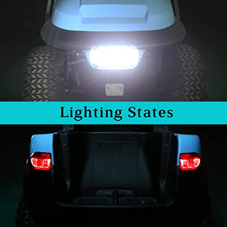 Golf Cart Light Kit Headlight & Taillight with Turn Signal for Club Car Precedent - 10L0L