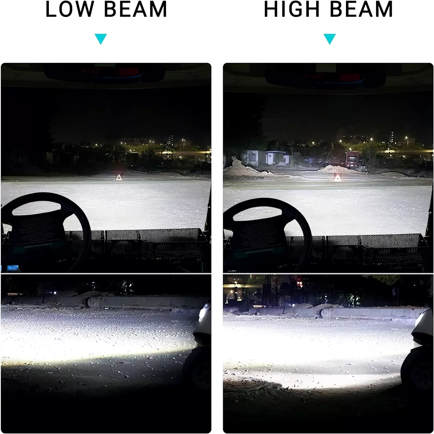 Golf Cart Lighting Ideas for EZGO TXT Light Kit | LED Golf Cart Lights - 10L0L