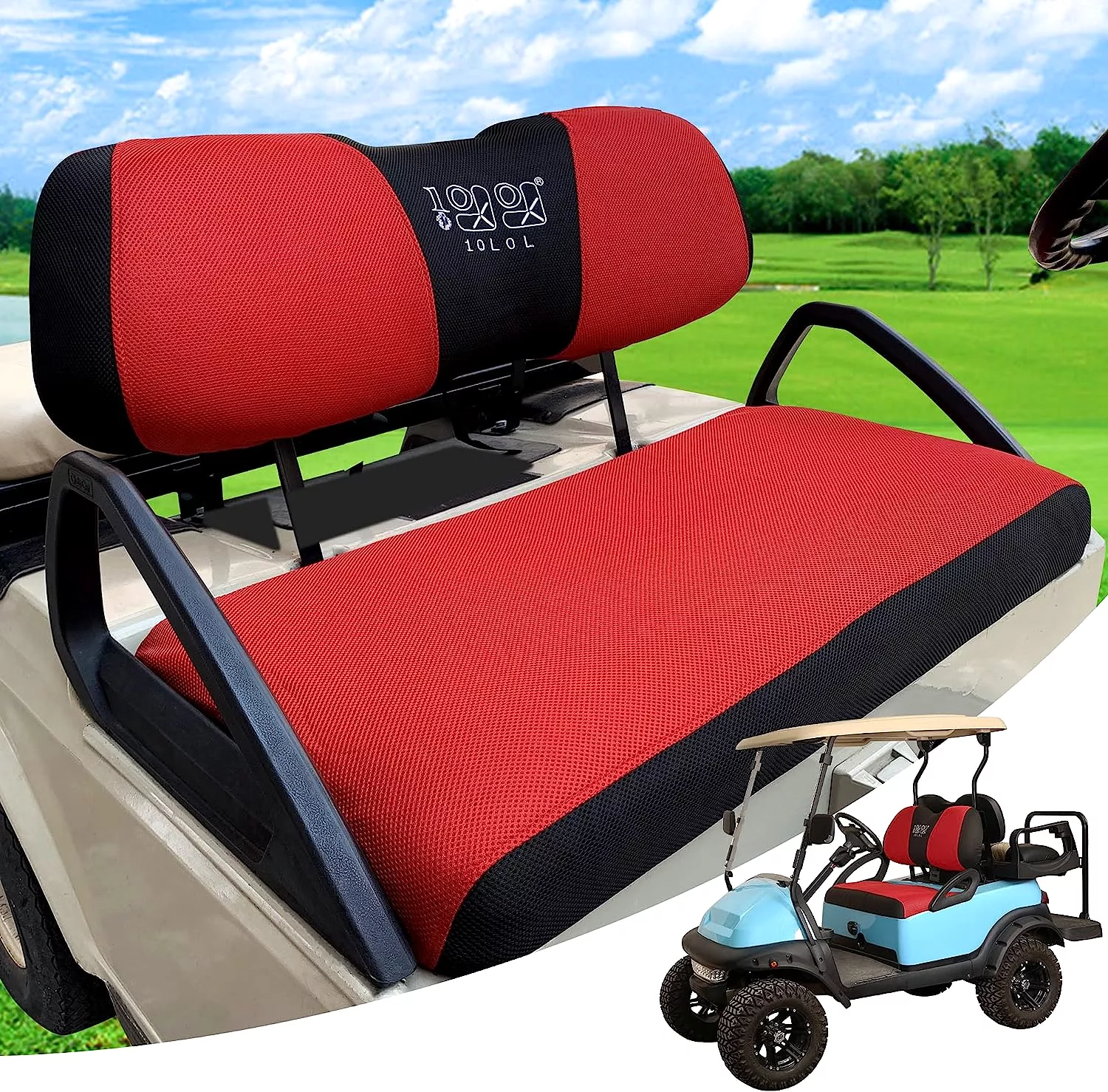 Golf Cart Seat Covers for Club Car Precedent and Yamaha : Protect and Customize Your Ride