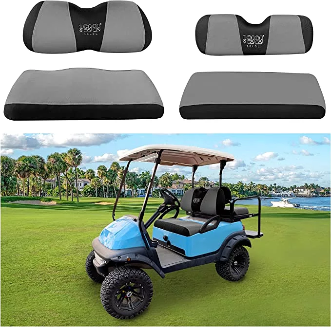 Golf cart seat covers for Yamaha & Club Car Precedent front and rear seat covers - 10L0L