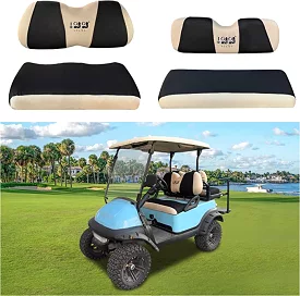 Golf cart seat covers for Yamaha & Club Car Precedent front and rear seat covers - 10L0L