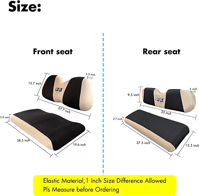 Golf cart seat covers for Yamaha & Club Car Precedent front and rear seat covers - 10L0L