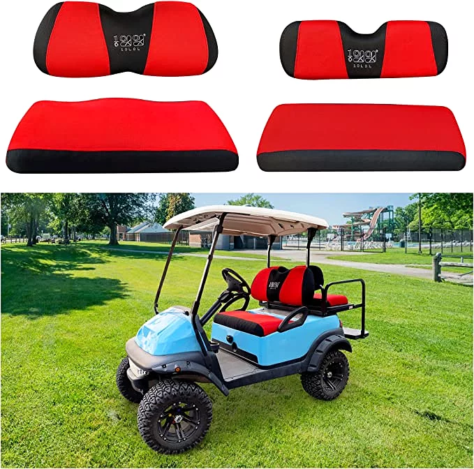 Golf cart seat covers for Yamaha & Club Car Precedent front and rear seat covers - 10L0L