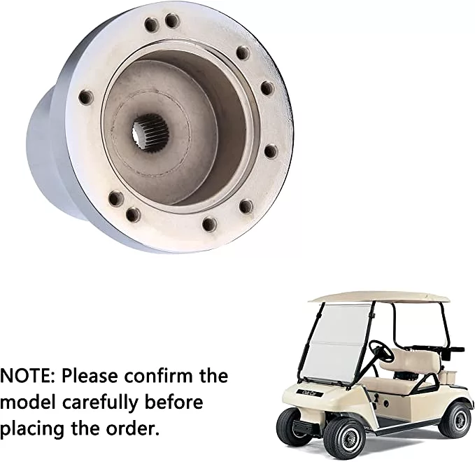 Golf Cart Steering Wheel Adapter for Club Car DS, EZGO RXV TXT, Yamaha - 10L0L