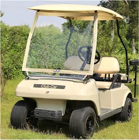 Golf Cart Windshield Fits Club Car DS Golf Cart Lightweight Foldable - 10L0L