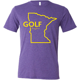 Golf Minnesota Unisex T-Shirt