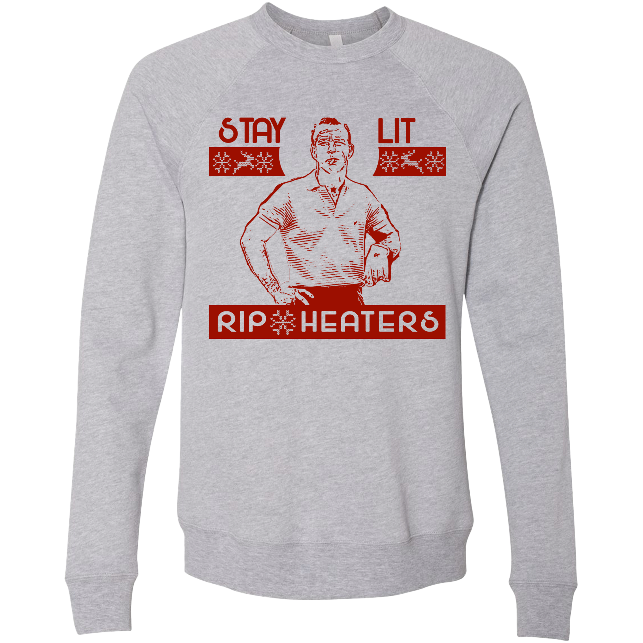 Golf Stay Lit Rip Heaters Unisex Ugly Sweatshirt