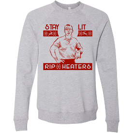 Golf Stay Lit Rip Heaters Unisex Ugly Sweatshirt