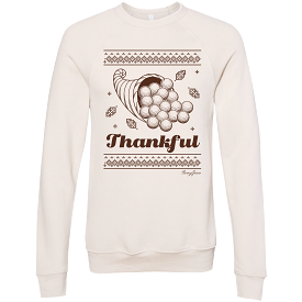 Golf Thankful Unisex Ugly Sweatshirt