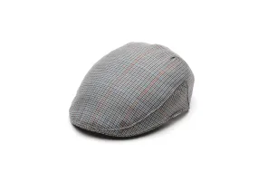 Grey Veneto Cool Wool Flat Cap