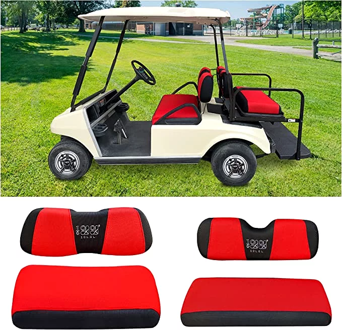 High-Quality and Comfortable Golf Cart Seat Cover for EZGO TXT Club Car DS  - 10L0L