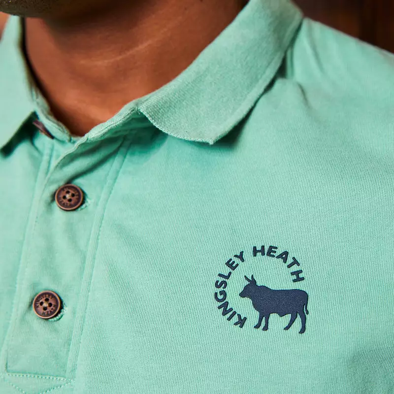 High-Square Crescent SJ Polo Mint