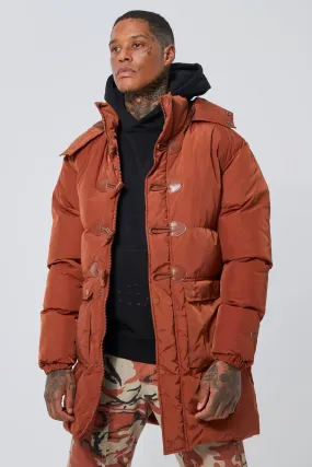 Hooded Duffle Puffer Jacket