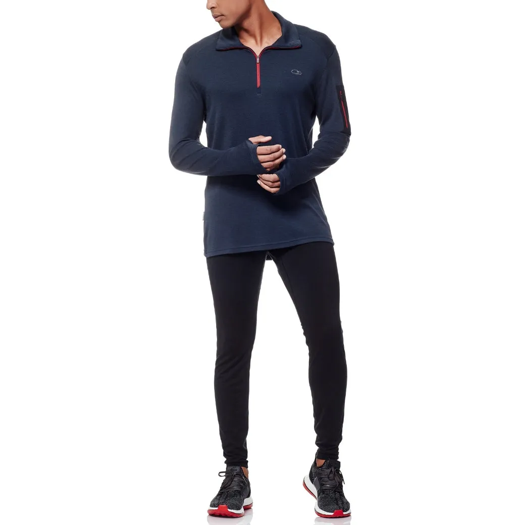 icebreaker Merino Base Layer Men's 240 Apex Long Sleeve Half Zip