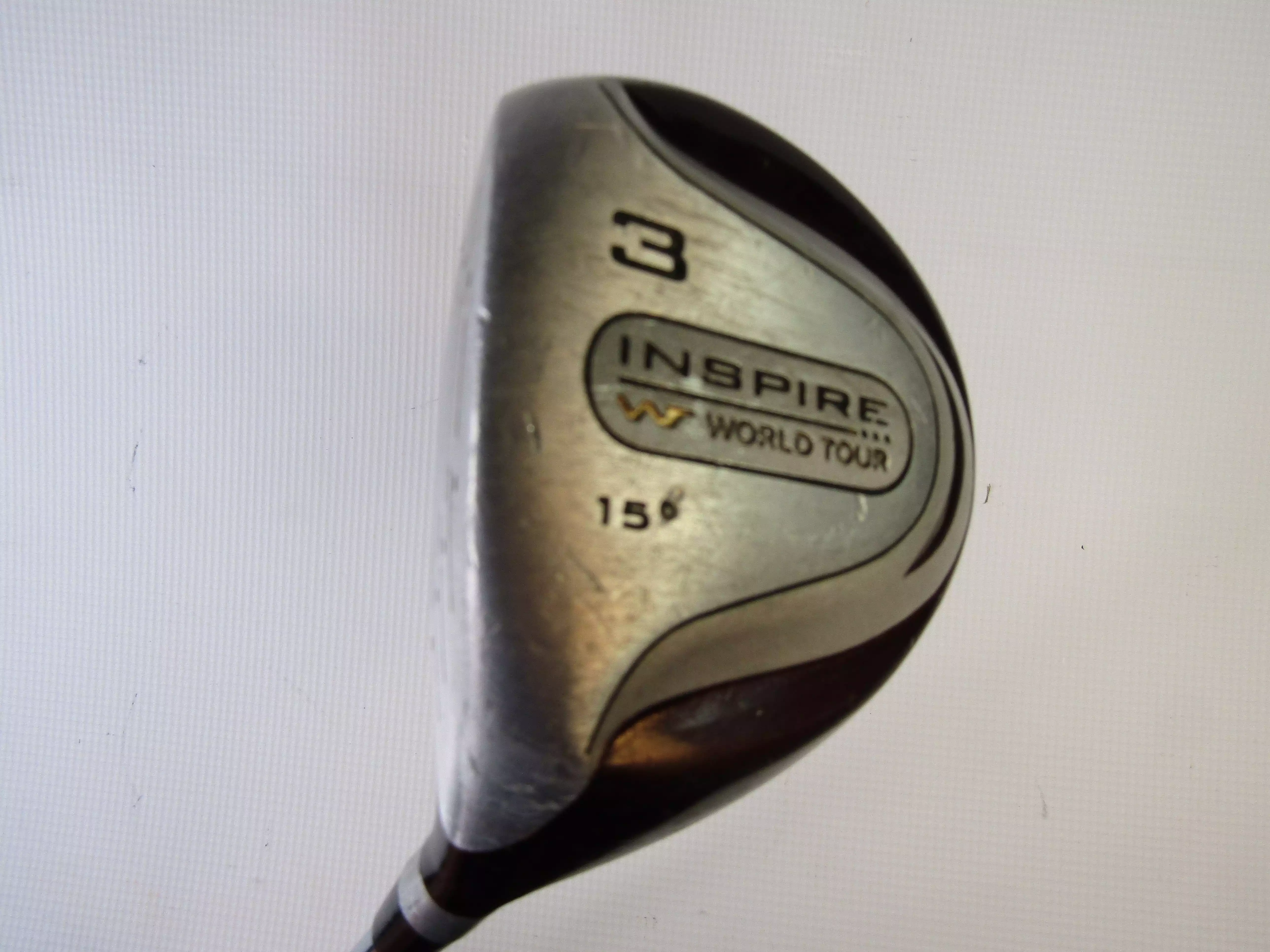 Inspire World Tour #3 15° Fairway Wood Regular Flex Steel Shaft MLH