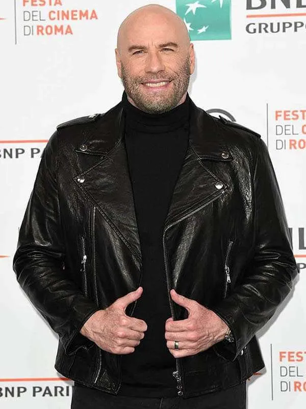 John Travolta Black Jacket - New American Jackets