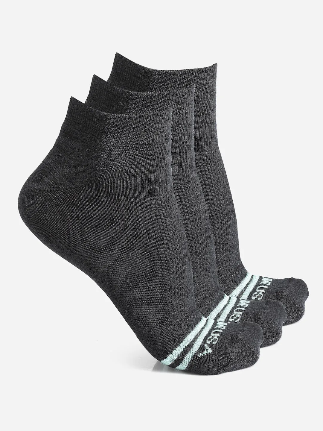 JUMP USA Men Pack Of 3 Assorted Above Ankle-Length Socks