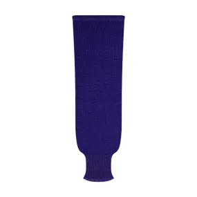 Knit Hockey Practice Socks: Purple