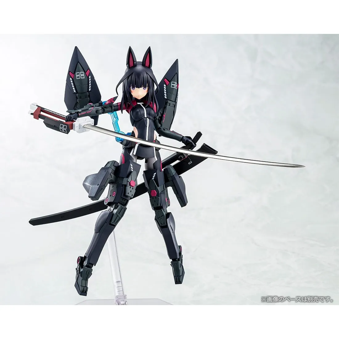 Kotobukiya Megami Device Alice Gear Aegis Kaede Agatsuma Kaiden Plastic Model Kit (black)