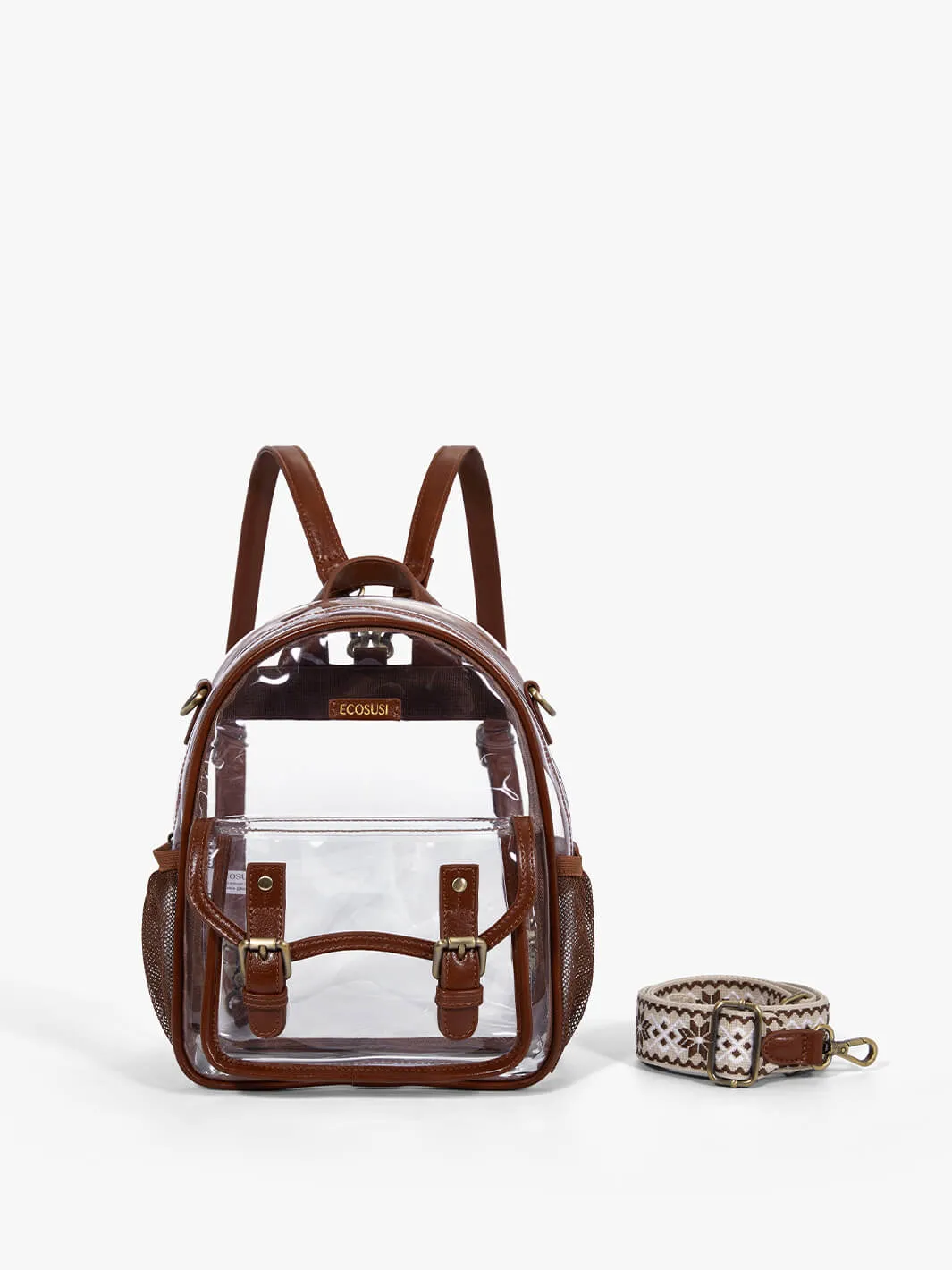 Lila's Clear Mini Backpacks - Stadium Aproved