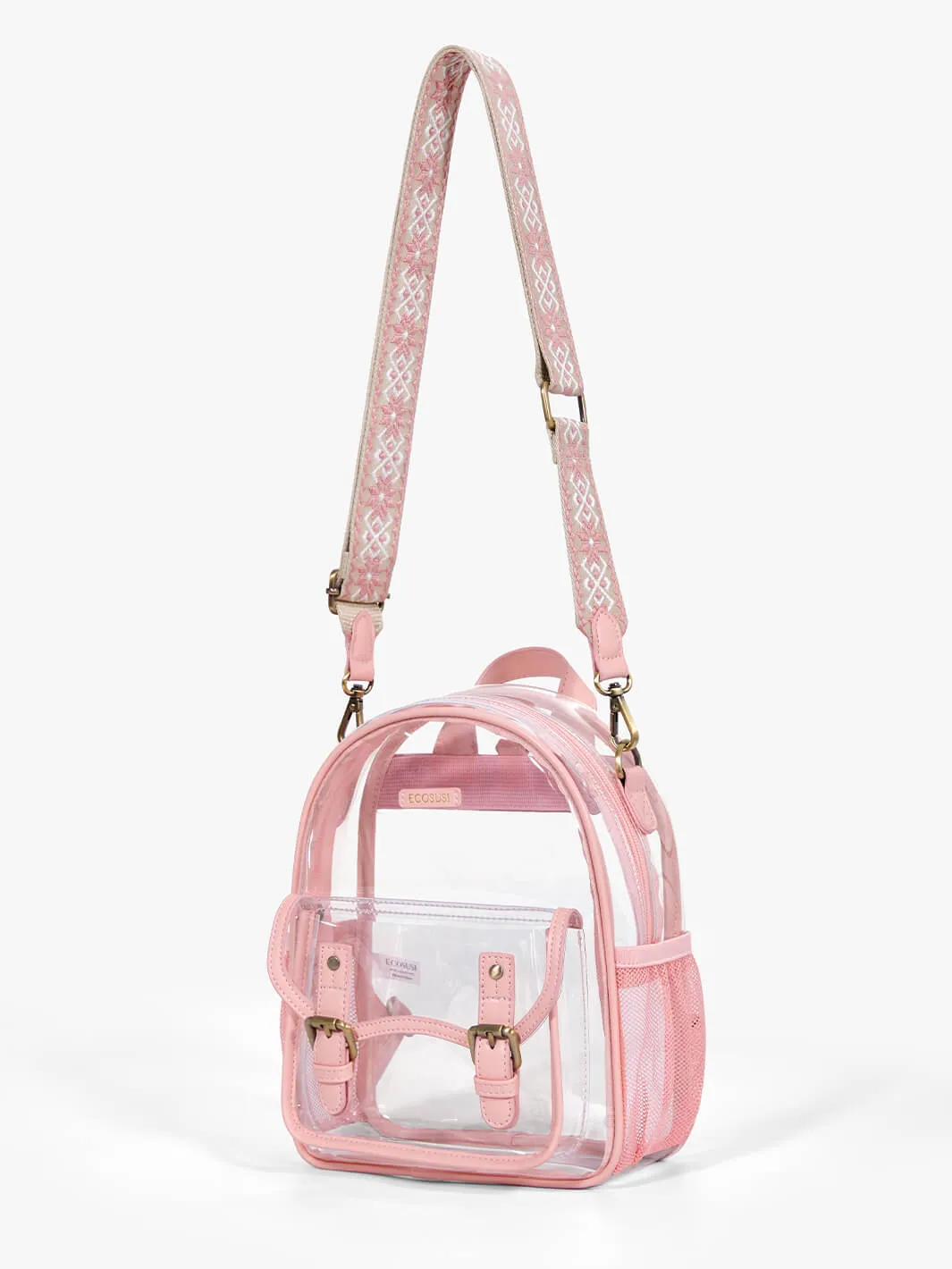 Lila's Clear Mini Backpacks - Stadium Aproved