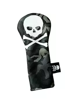 Limited Edition! Urban Camo Skull & Bones Fairway Wood Headcover