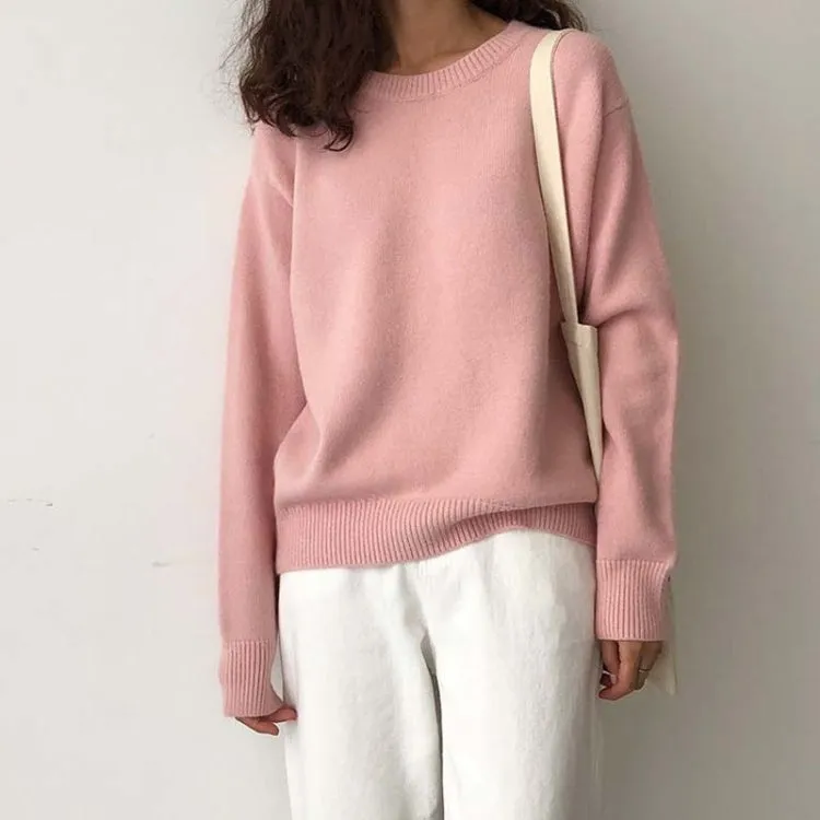 Long Elastic Sweaters Women