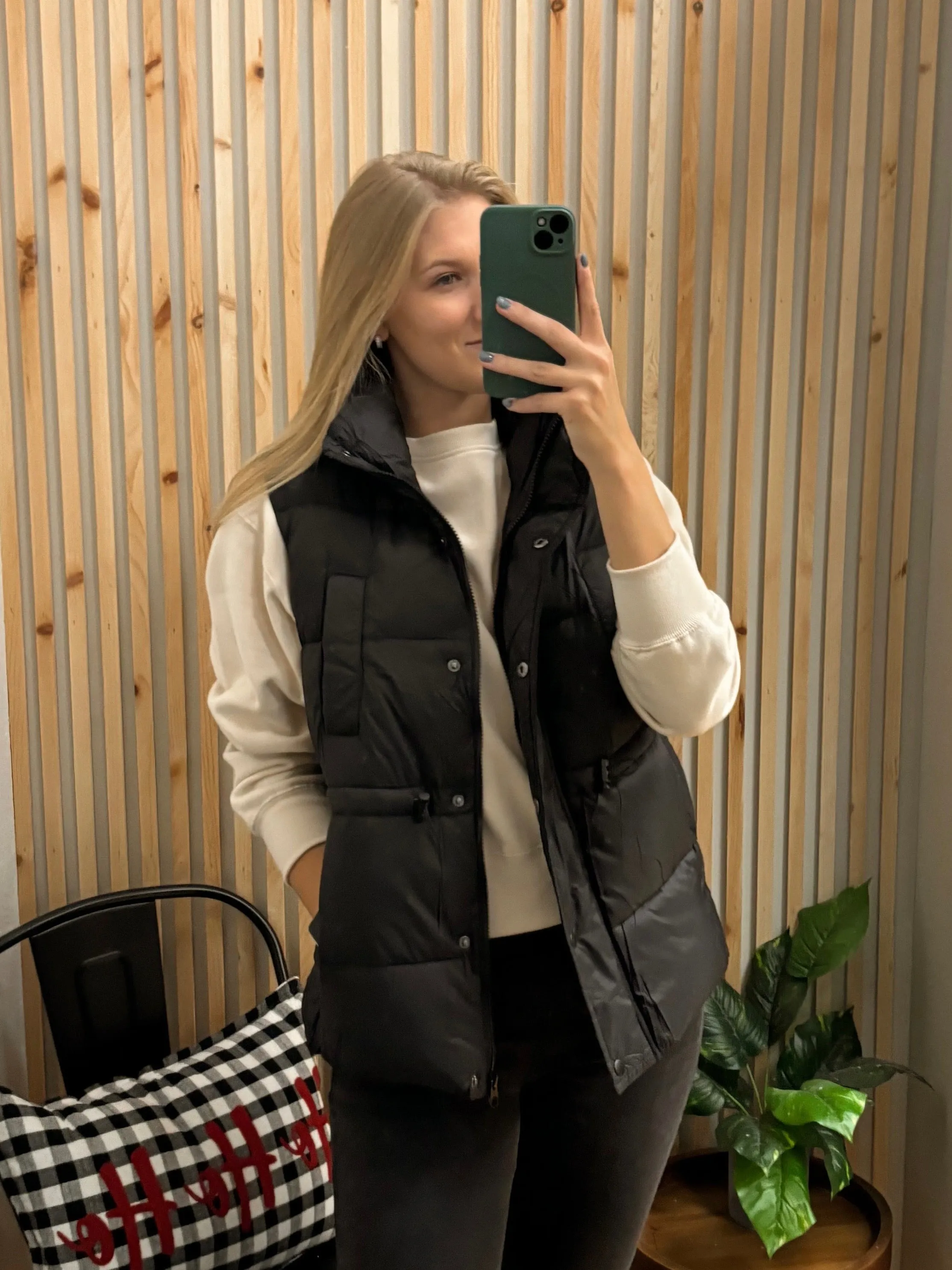 Long Puffer Vest