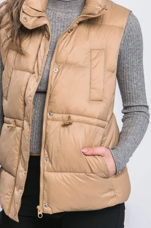 Long Puffer Vest