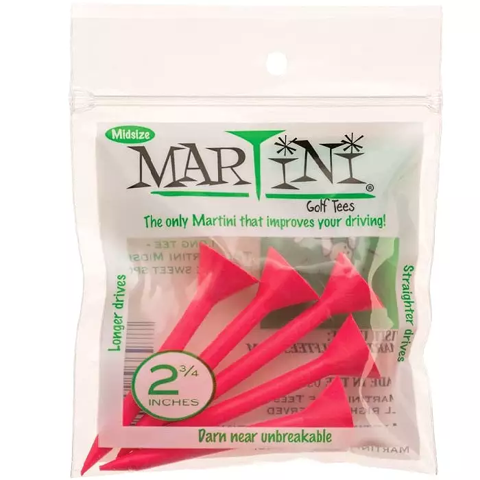 Martini Golf Tees 2.75 Midsize - 5 pack