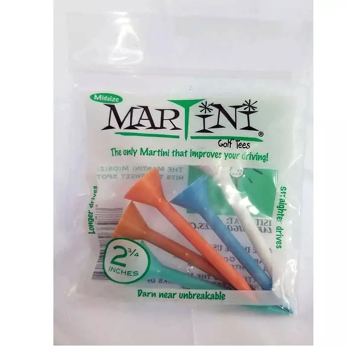 Martini Golf Tees 2.75 Midsize - 5 pack