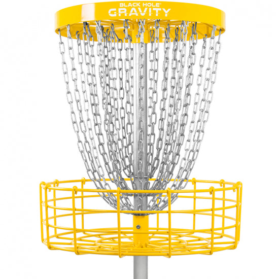 MVP Black Hole Gravity Disc Golf Basket (version 2)