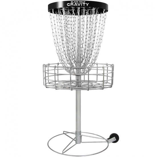 MVP Black Hole Gravity Disc Golf Basket (version 2)