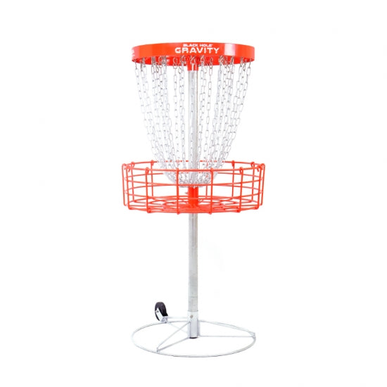 MVP Black Hole Gravity Disc Golf Basket (version 2)