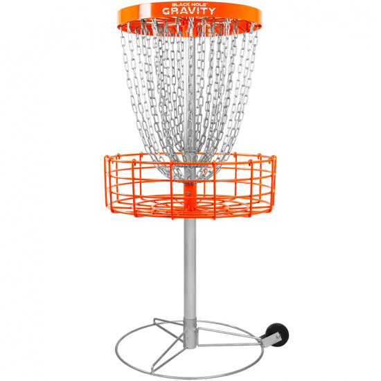 MVP Black Hole Gravity Disc Golf Basket (version 2)