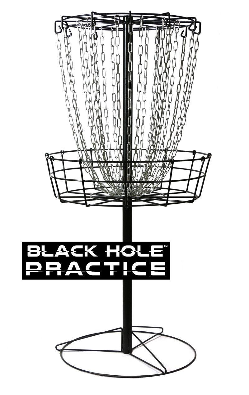 MVP Black Hole Practice Disc Golf Basket