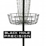 MVP Black Hole Precision Disc Golf Basket