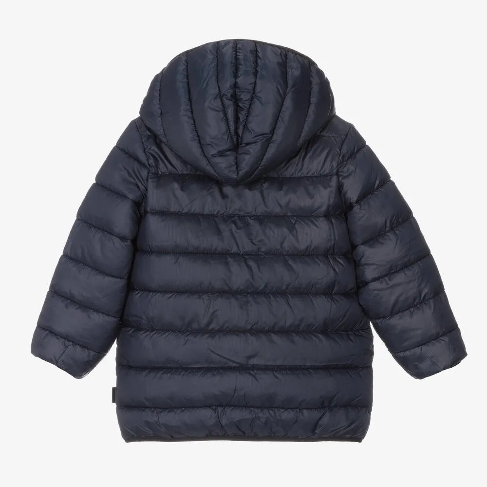 Navy Blue Puffer Jacket