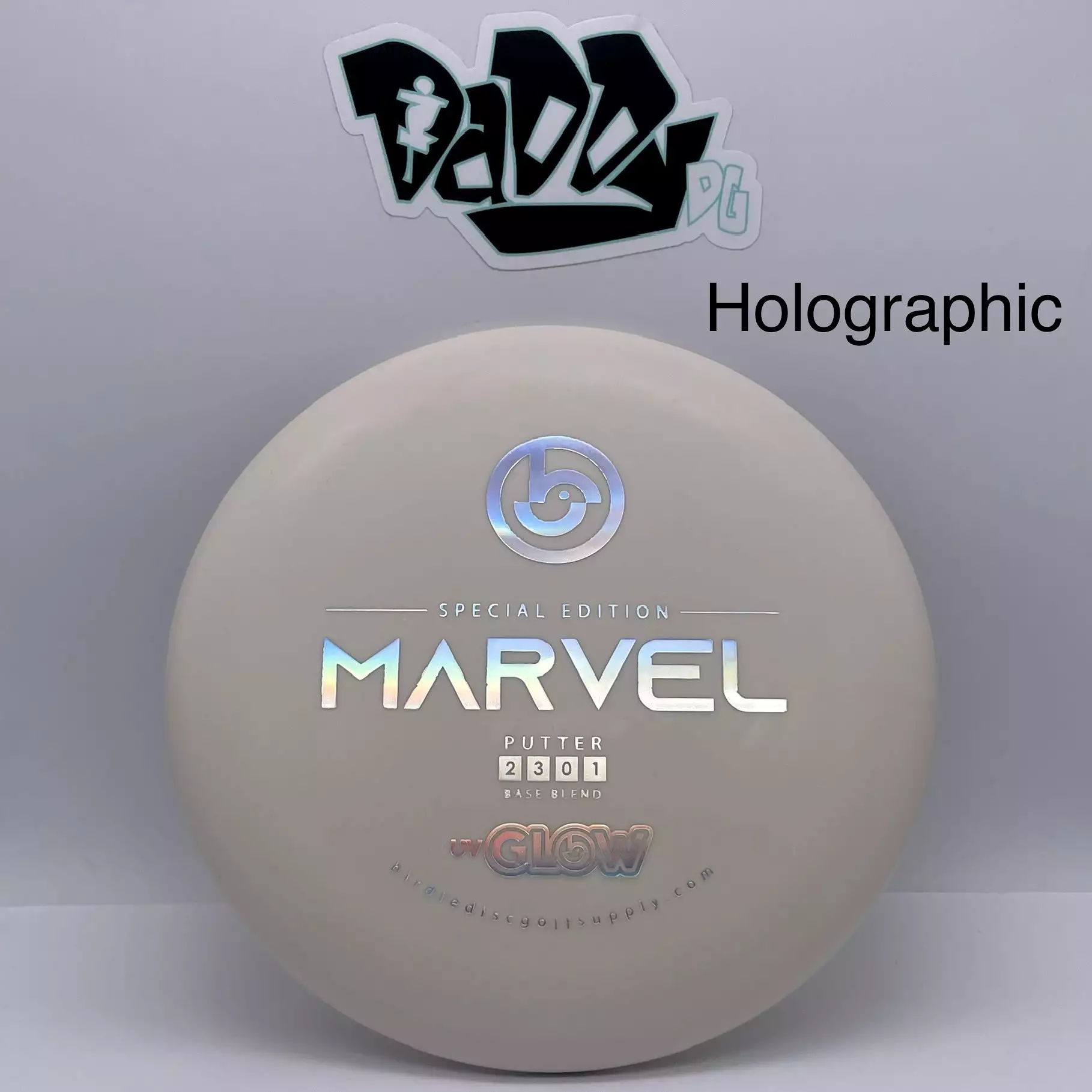 **NEW Birdie Disc Golf Base Blend Marvel UV Glow Putt & Approach