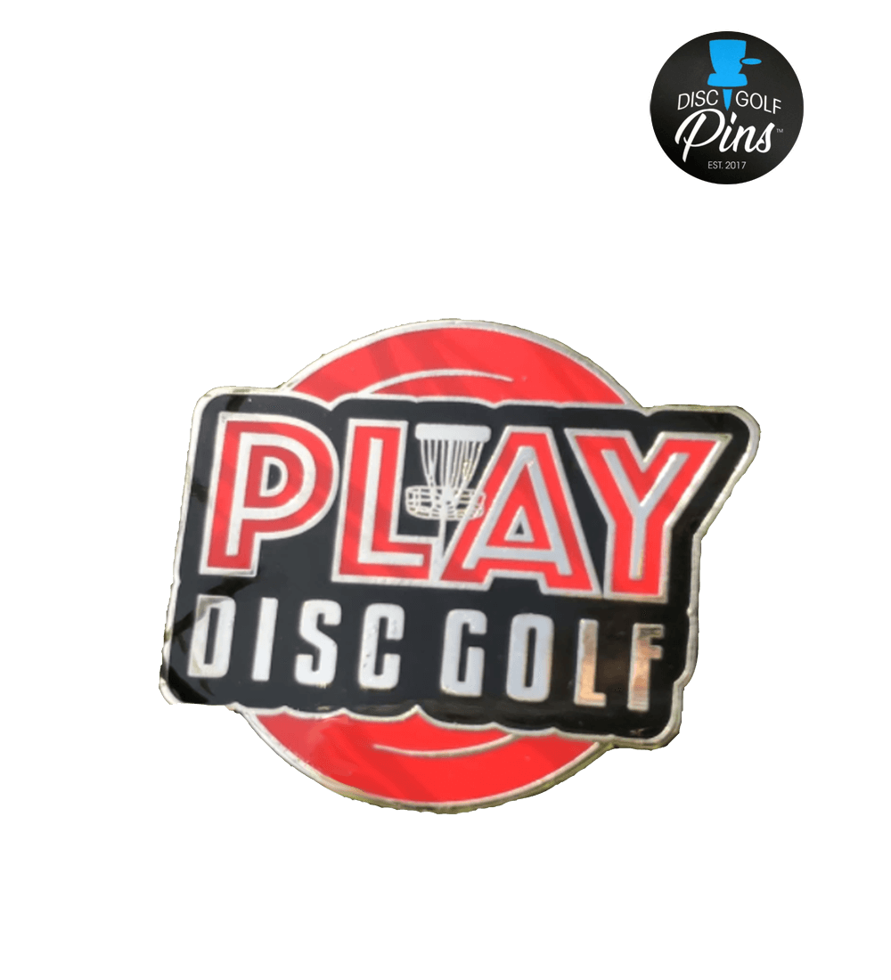 Play Disc Golf Pin