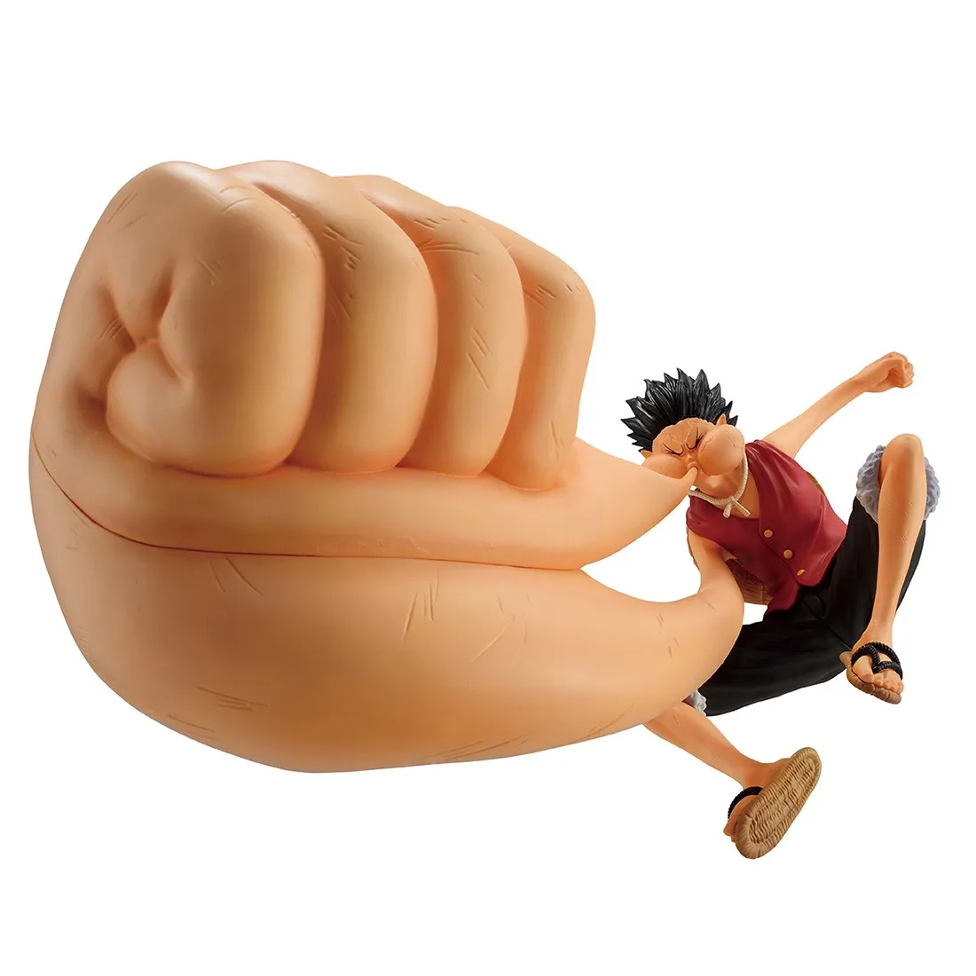 PREORDER - Bandai Masterlise Ichibansho One Piece Road to King of the Pirates Monkey D. Luffy Gear 3 Figure (beige)