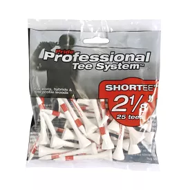 Pride PTS ShorTee 53mm Golf Tees (Pack of 25)