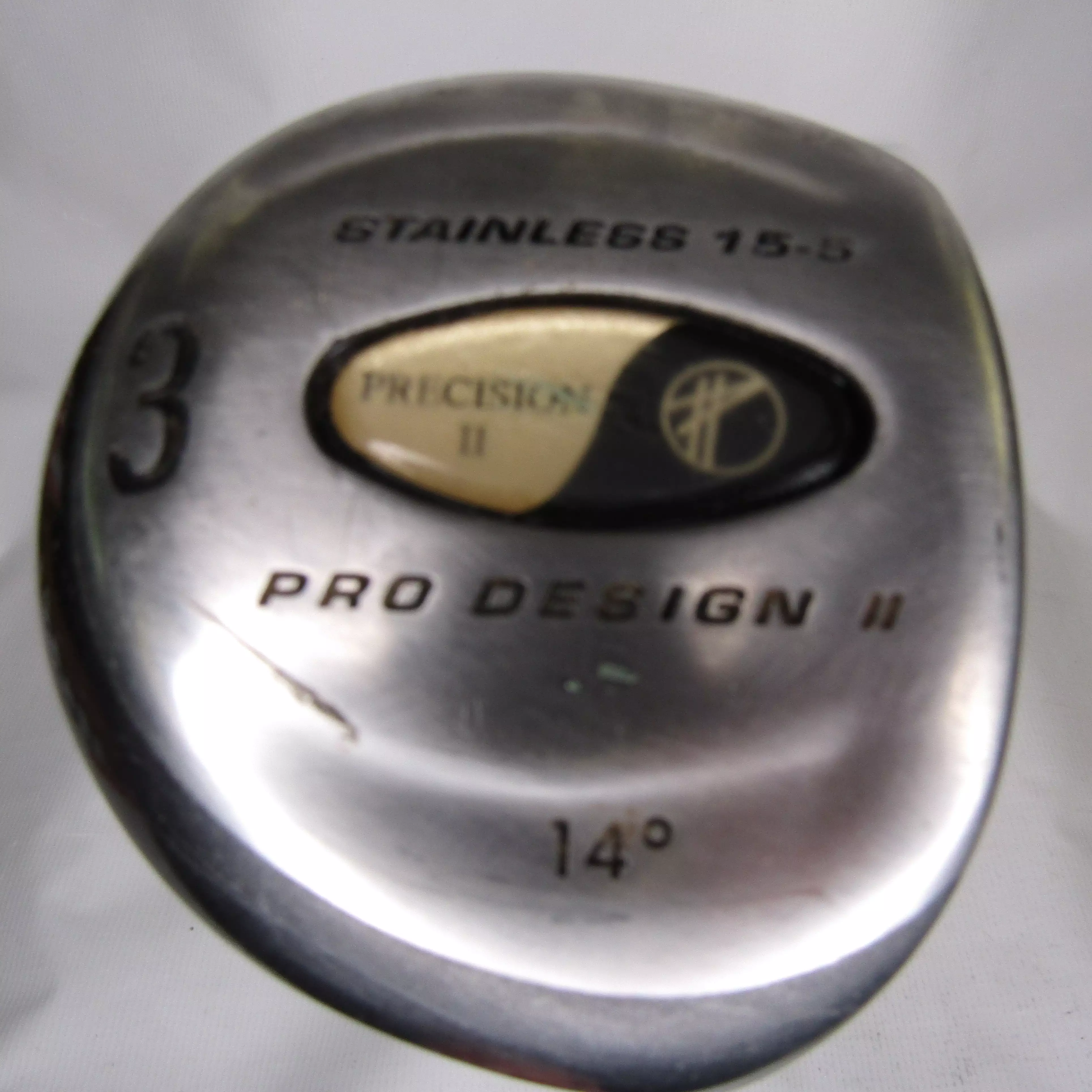 Pro Design II 14° #3 Fairway Wood Regular Flex Steel Shaft Men's Right Hand