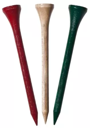 ProActive Premium Sports Hardwood Golf Tees 2.75 250 count