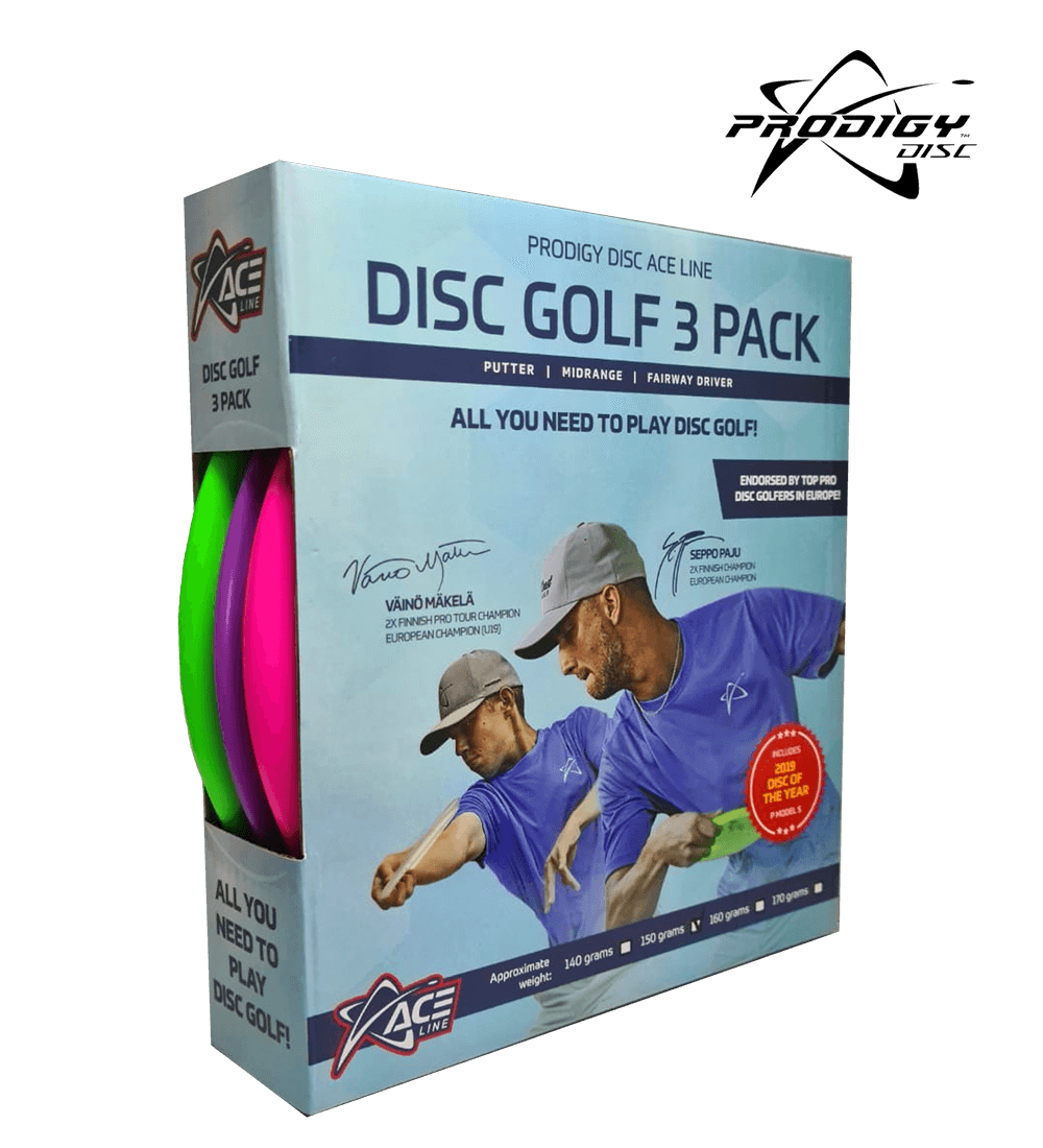 Prodigy Disc Golf 3 Pack 150 grams