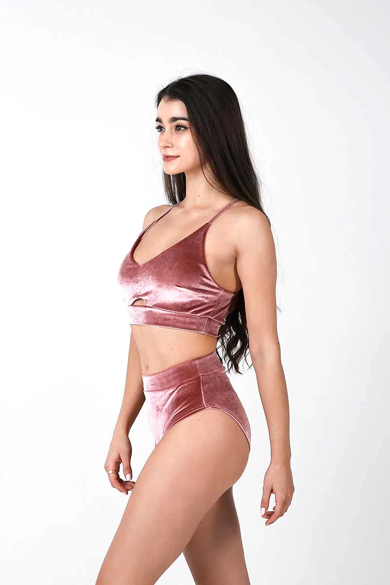 REV ACTIV Gap Top - Pink Velvet