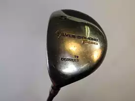 Silver Diamond #5 19° Fairway Wood Regular Flex Graphite Shaft MLH