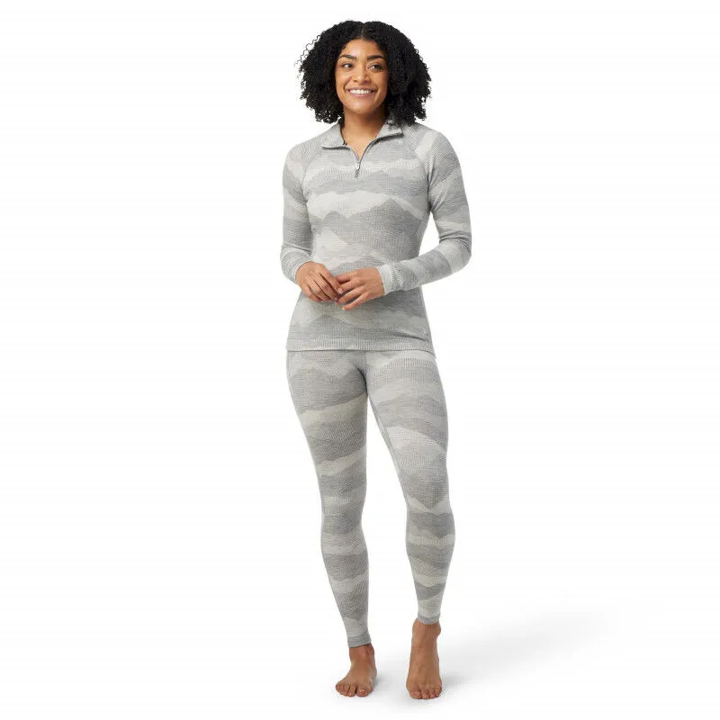 Smartwool  Classic Thermal Merino Base Layer Pattern 1/4 Zip Boxed - Intimo - Donna